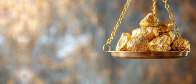 Skala čistoće zlata sa različitim karatima